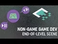 Non-Game Game Development End of Over Scene