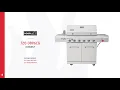 Nexgrill 6-Burner Deluxe Gas Grill with a Searing Side Burner and Rotisserie Burner 720-0896CG
