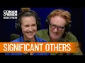 Liza Powel O Brien Chats About Significant Others Conan O Brien Needs a Friend