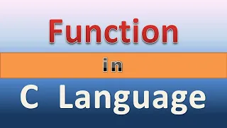Function in C Language Hindi Kumar Tutorials
