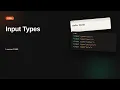Input Types HTML Tutorial for Beginners