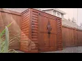 6 x 3 Patio Garden Shed