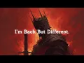 Lagu I'm Back But This Time Different.