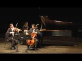 Horszowski Trio LIVE -- Schubert Trio No. 2 in E-flat, Op. 100, D. 929