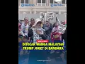 WARGA MALAYSIA DEMO Tolak Kehadiran Presiden AS, Trump Terekam Joget Bareng PM Malaysia