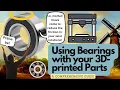 Lagu Using Bearings with 3D Printed Parts