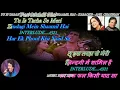 Download Lagu Tu Is Tarha Se Meri Zindagi Me - Karaoke With Scrolling Lyrics Eng.\u0026 हिंदी