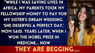 My Parents Stole My Fellowship Money for My Sister’s Wedding—Then I Won the Nobel Prize...