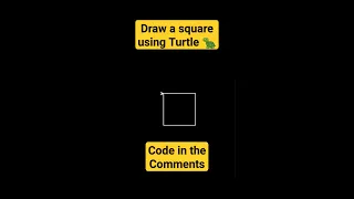 How to Draw a Square with a Turtle in Python