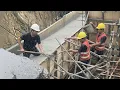 HUJAN SETIAP HARI !! PENGECORAN BUIS BETON  BELUM KERING,RUSAK TERKENA AIR 