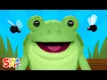 Download Lagu Five Little Speckled Frogs featuring Frog Puppets! | Kids Song | Super Simple Songs
