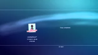 شرح نقل التخزينات التروفيز و حفظها PS3 