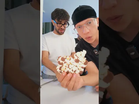 جربت اسوي ترند الشوكولاتة و الفشار!