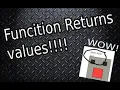 Lesson 10 - Function Return Values JavaScript
