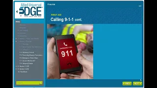 Allied Universal Security Services First Aid CPR and AED Overview