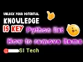 Python Lists remove elements Mastering Python Lists in 5 Minutes Learn python