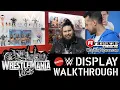 WRESTLEMANIA 42 Mattel WWE Wrestling Figures Display Walkthrough w Mattel WWE Team