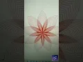 colorful flower design using python turtle - 4