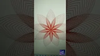 colorful flower design using python turtle - 4