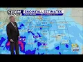 WEATHER ALERT DAY Tracking snow Thursday afternoon and night