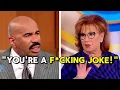 Steve Harvey Kicked Off The View After Viral Clash With Joy Behar