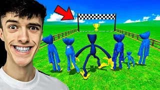 Quel HUGGY WUGGY est le plus RAPIDE ? (Course sur Garry's Mod)