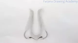 How To Draw Nose For Beginners EASY WAY TO DRAW A REALISTIC NOSE 