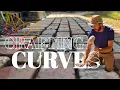 Crafting the Curve: Building a Brick Pathway Through the Garden