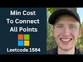 Min Cost to Connect All Points Prim s Algorithm to Create MST - Leetcode 1584