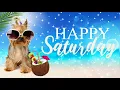 Good Morning HAPPY SATURDAY GIF e-Card Greetings Good Morning Whatsapp Status