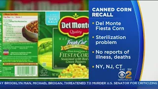 Corn Recall Alert