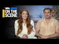 Rom-Com Co-Stars Lindsay Lohan and Chord Overstreet Roast Each Other