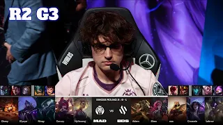 MAD vs BDS | Day 2 LoL Worlds 2023 Swiss Stage | Mad Lions vs Team BDS full