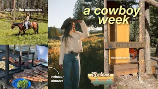 I stayed at a luxury dude ranch for a week...