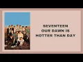 Download Lagu SEVENTEEN (세븐틴) - Our Dawn Is Hotter Than Day (Easy Lyrics)