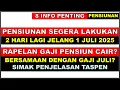 Download Lagu 8 INFO PENTING, 2 HARI LAGI, RAPELAN GAJI CAIR BERSAMA GAJI  PENSIUN JULI ? CEK FAKTANYA DARI TASPEN
