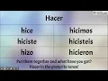 Hacer Preterite Song