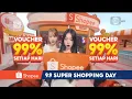 Lagu Iklan Shopee 9.9 Super Shopping Day - Hearts2Hearts 15sec (Versi 3)