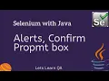 Selenium WebDriver Java Handling Alerts Automation