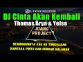 Download Lagu Dj Cinta Akan Kembali Thomas Arya Feat Yelse | dj tiktok terbaru 2021 full bass