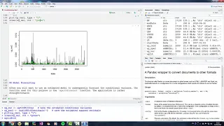 Garch Modelling in R