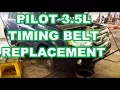Honda Pilot 3 5L Timing Belt Replacement acura How to replace water pump kit ODYSSEY RIDGELINE