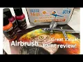NO Name Airbrush paint review and demo Outstanding value