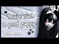 [M4M] Pinning Down And Collaring My Puppy Boy~ [Kisses] [Subby Listener]