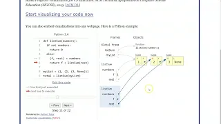 CIS 2 - PythonTutor com