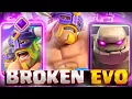 TOP 5 GOLEM DECKS with BROKEN EVO ELITE BARBARIANS FIRST PLAY PUMP CONTROL