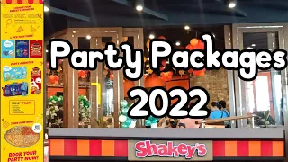 Shakey s Party Packages 2022