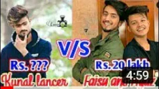kunal lancer dance and riyaz and mr faisu rts attitude new tik tok video team07 trenidig compilatio 