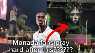king monada shook mzansi with this entrance at one man show 