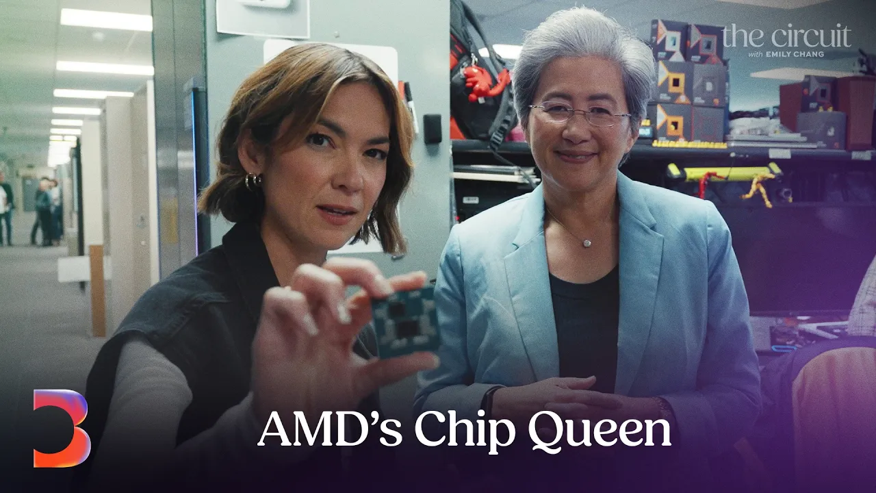 Outline Video AMD's CEO Wants to Chip Away at Nvidia's Lead | The Circuit with Emily Chang